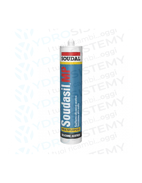 Silicone Acetico Bianco 280 ml Suoudal