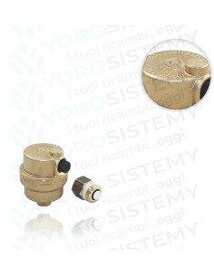 Valvola Jolly Sfogo \ Sfiato Aria attacco 1/4 con adattatore 3/8