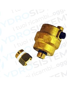 Valvola Jolly Sfogo \ Sfiato Aria attacco 1/4 con adattatore 3/8    Vedi Cod: 4364278