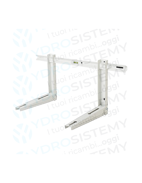Staffa Universale Premontata Clock 420x400x800 spessore 15/10 Portata 120 kgCon Antivibranti certificata Tuv