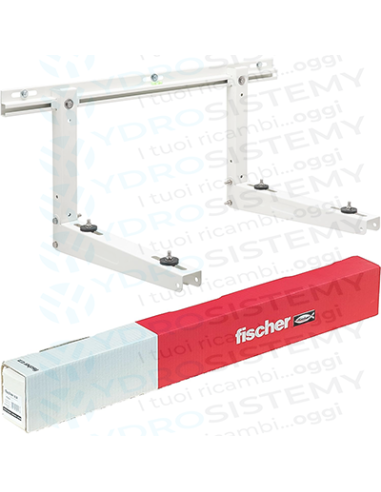 Staffa Universalei Klima Top.480 FischerCon Antivibranti certificata Tuv