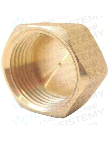 Tappo Ottone Femmina 1/2"
