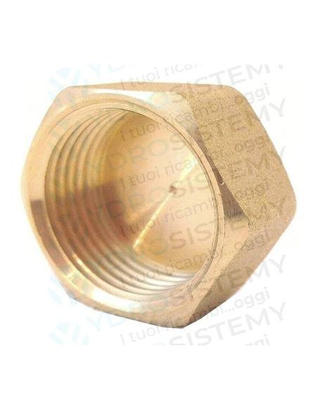 Tappo Ottone Femmina 1/2"
