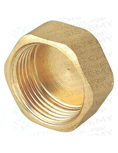 Tappo Ottone Femmina 3/8"