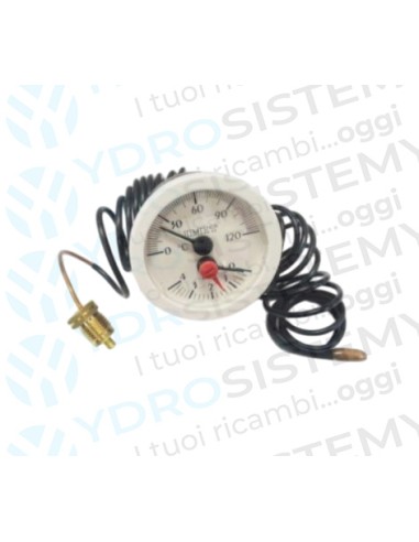 Termoidrometro Termomanometro 0-4 Bar Ø 56 filettato SimeVedi Cod: 047000600 , 571832 , 047000601