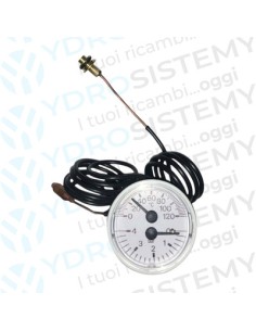 Termoidrometro Termomanometro ad innesto Savio/Biasi