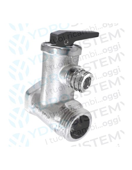 Valvola di Sicurezza SBS 7 ATE 1/2 Con Portagomma