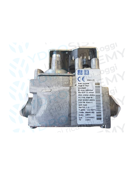 Valvola Gas Sit 848 160   Vedi Cod: 20039202, 848160 , 4R000835 , BI1313103 , FONDVALVGAS14 , NF034 , 22158 , CF300040