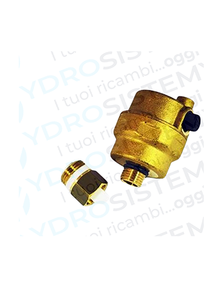 Valvola Jolly Sfogo / Sfiato Aria attacco 1/4 con adattatore 3/8    Vedi Cod: 4364278