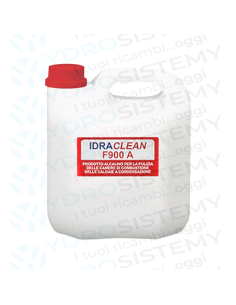 IDRACLEAN F900A Pulitore Camere Combustione Alcalino Fustino/Tanica da 10 Kg