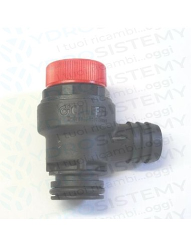 Valvola Sicurezza 3 Bar in plastica a innesto con O-Ring + porta gomma   Vedi Cod: 1.026579