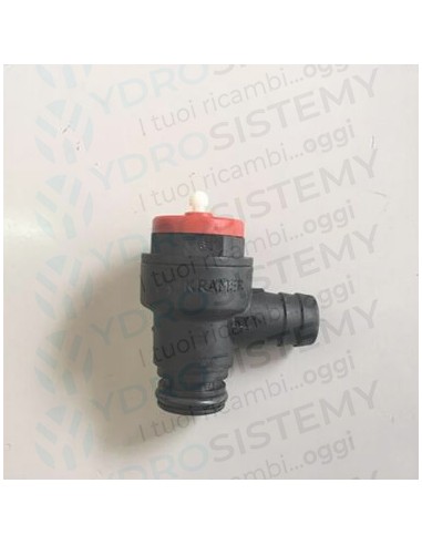 Valvola Sicurezza 3 Bar in plastica a innesto con O-Ring + porta gomma   Vedi Cod: 25-00333, 96058LA, EX 25-00131