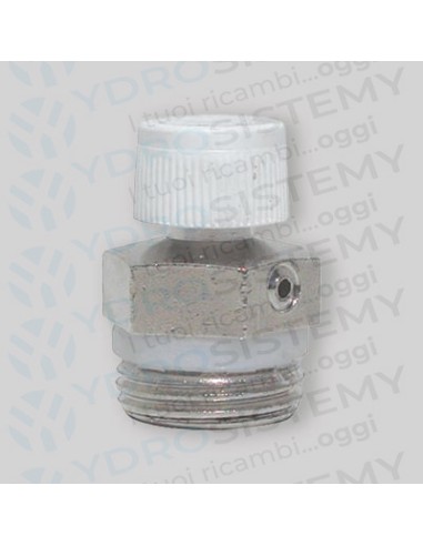 Valvolino Manuale Sfogo Aria con Manopola 1/4 M