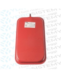 Vaso Espansione 7,5 Litri Rettangolare Attacco 3/8" 45 x 25 x 8