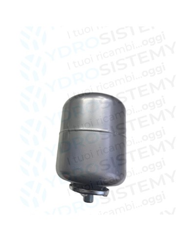 Vaso Espansione Cilindrico 5Lt Altezza 27cm d.Ø 16,5cm attacco 3/4 3,5 bar