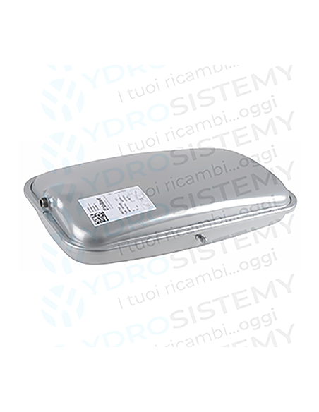 Vaso Espansione Rettangolare 10Lt attacco 3/8"