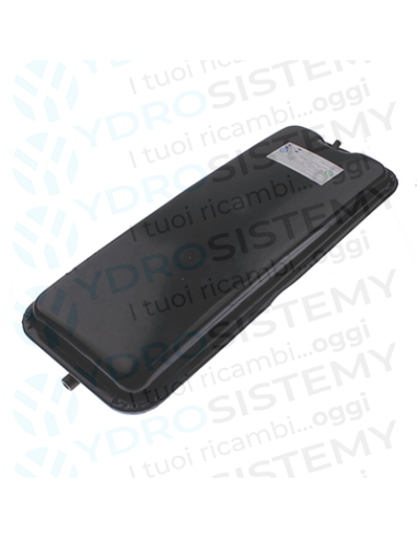 Vaso Espansione Rettangolare 7Lt Attacco 3/8" 180°