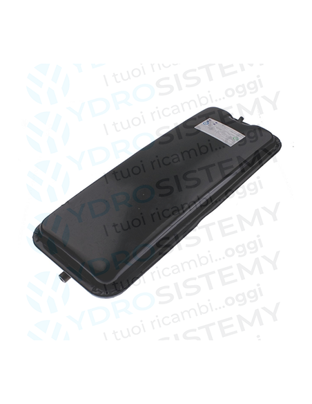 Vaso Espansione Rettangolare 7Lt Attacco 3/8" 180°