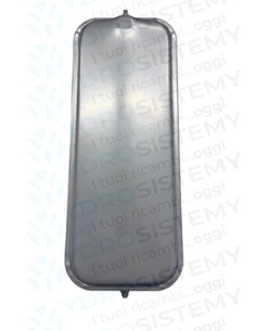 Vaso Espansione Rettangolare 7Lt dimensioni 22x55 spesso 7cm attacco 3/8" Innesto