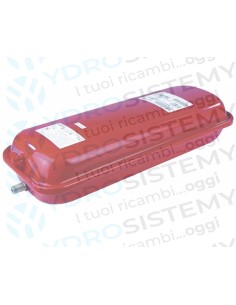 Vaso Espansione Rettangolare 8Lt Attacco 3/8"