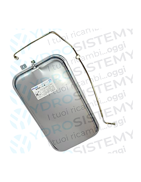 Vaso Espansione Rettangolare 8Lt Attacco 1/2" Super Boiler
