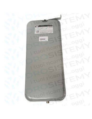 Vaso Espansione Rettangolare 8Lt dimensioni 49,5x22,8 spesso 5,7cm attacco 3/8" con staffa   Vedi Cod: 4R000058