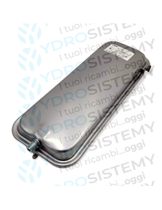 Vaso Espansione Rettangolare 8Lt dmensioni 50x20cm spesso 6cm attacco 3/8" 36802640 , 36802641 , 11399, 500283,  R107025