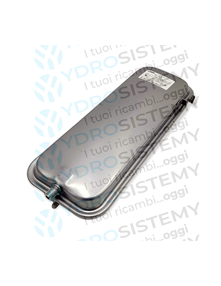 Vaso Espansione Rettangolare 8Lt dmensioni 50x20cm spesso 6cm attacco 3/8" 36802640 , 36802641 , 11399, 500283,  R107025
