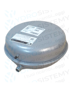 Vaso Espansione Tondo 10 Lt d.Ø33 cm spesso 13,5cm attacco 3/4"   Vedi Cod: 1.0124