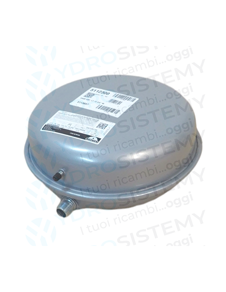 Vaso Espansione Tondo 10 Lt d.Ø33 cm spesso 13,5cm attacco 3/4"   Vedi Cod: 1.0124