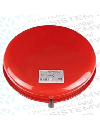 Vaso Espansione Tondo 12 Lt Attacco 3/4" dimensioni Ø 64 spesso 16,50
