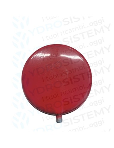 Vaso Espansione Tondo 6Lt d.Ø 33,5 cm spesso 10cm attacco 3/4"    Vedi Cod: CIMVAS007506