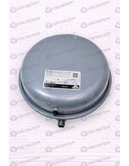 Vaso Espansione Tondo 8Lt Attacco 3/4"