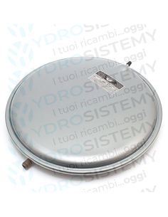 Vaso Espansione Tondo 8Lt Attacco 3/8" Spessore 7,2 cm  Vedi Cod: 36800360