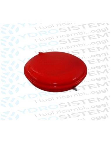 Vaso Espansione Tondo 8Lt d.Ø 39,5 cm spesso 7,5 cm attacco millesimale N.B. l'attacco millesimale è un'esclusiva baxi