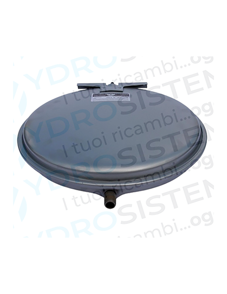 Vaso Espansione Tondo 8Lt d.Ø 39cm spesso 7,8cm attacco 1/2"   Vedi Cod: 4364894, CF300057EX: R2204