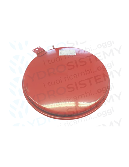 Vaso Espansione Tondo 8Lt d.Ø42cm spesso 7cm attacco 1/4" conico