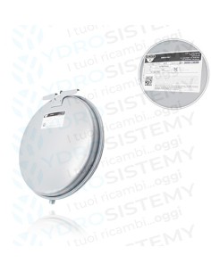 Vaso Espansione Tondo 9Lt Attacco 1/2" D. 39  Vedi Cod: 4R000963