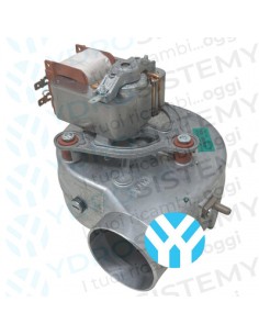 Ventilatore Estrattore Fumi Con Presa X M296 (80W)  (M296B.28SV/D)