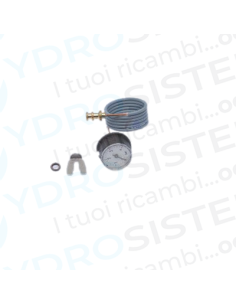 Idrometro Manometro Ø 2,7cm ad innesto 0-4 Bar con forchetta Ariston