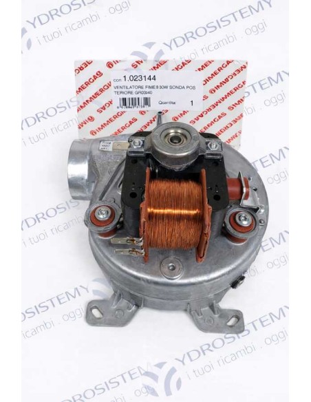 Ventilatore Estrattore Fumi con sonda posteriore Immergas