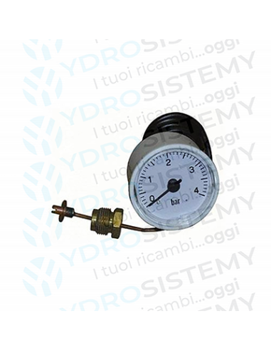 Idrometro Manometro Ø 4,3cm filettato 1/4" 0-4 bar Ferroli