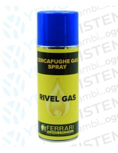Cercafughe Gas Spray Bomboletta Rivel Gas 400ml.