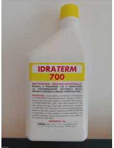 IDRATERM 700 da 1 Kg - un3082, Battericida per impianti  radianti a bassa temperatura (impianti a pavimento) 2