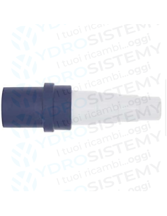 Raccordo Dritto per Tubo Rigido Riduttore Condensa Ø 20 Blu