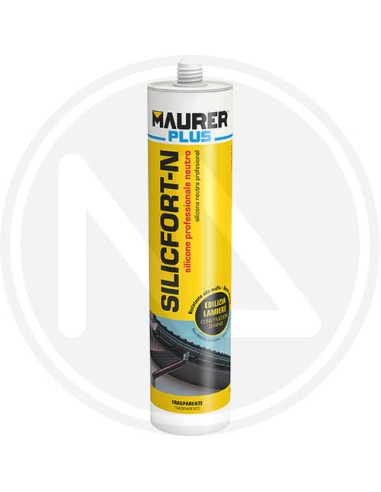 Silicone Neutro "Silicfort-N" Maurer Plus Trasparente 310ML