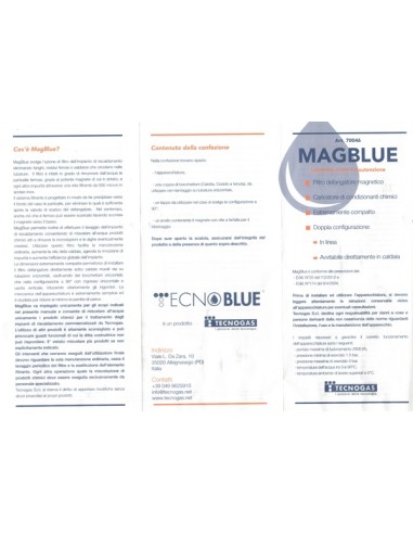 Defangatore Magnetico Mag Blue 3/4" in ottone