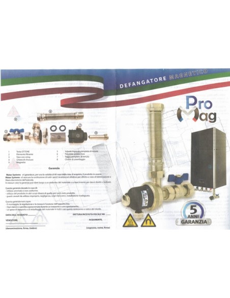 Defangatore Magnetico Mini con Tubo Flessibile