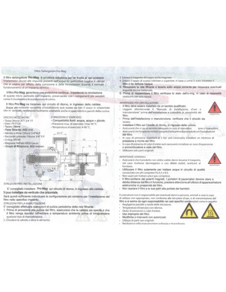 Defangatore Magnetico Mini con Tubo Flessibile