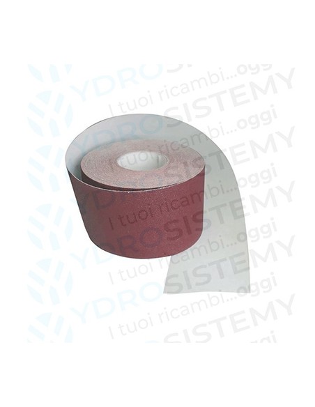 Carta Abrasiva gr.120-  mm 115 x 5mVendibile esclusivamente a rotolo intero (5mt)